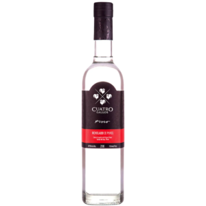 Pisco CUATRO GALLOS Puro Acholado | Botella 750ml