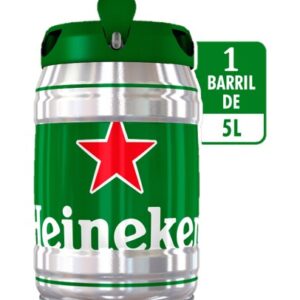 Barril de Cerveza Heineken 5L