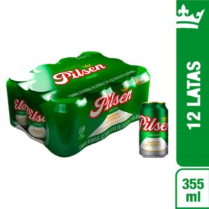 Pilsen Lata Twelve 355 Ml